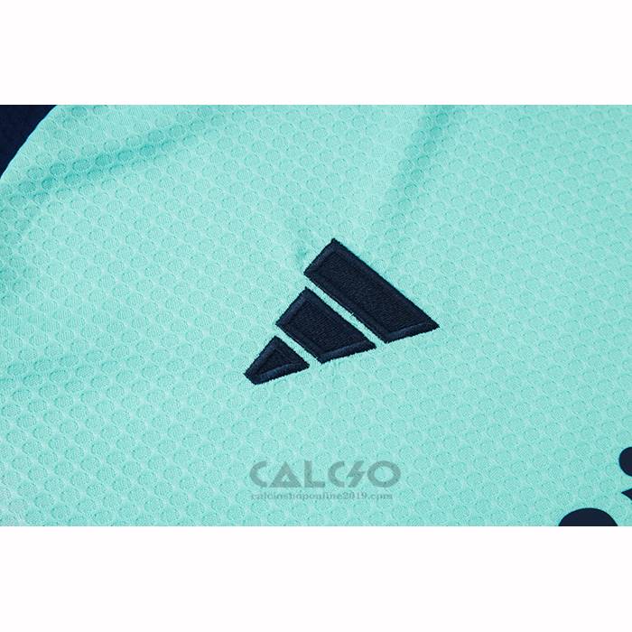 Tuta da Track Arsenal Manica Corta 2025-2026 Verde - Pantaloncini